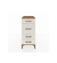 Kronos Komodin 4 Çekmeceli 44x59x96 Çam-Aytaşı
