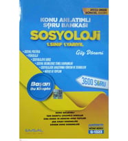Emsal Yayınları Açıköğretim Aöf 1. Sınıf 1. Yarıyıl Sosyoloji Konu Anlatımlı Soru Bankası 2022-2023 (Çok Renkli)