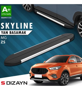 S-Dizayn MG ZS Skyline Aluminyum Yan Basamak 173 Cm 2018 Üzeri A+ Kalite