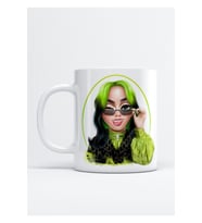 Billie Eilish Baskılı Porselen Kupa Bardak