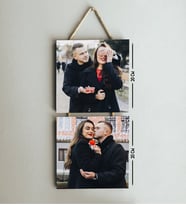 SAB Design Sevgililer Gününe Özel 2 Parçalı Kolaj Fotoğraflı Mdf Çerçeve