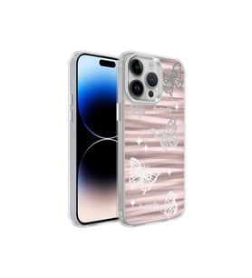 Apple iPhone 14 Pro Max Uyumlu Kılıf Airbagli Parlak Tasarımlı Zore Mimbo Kapak (Model 5)