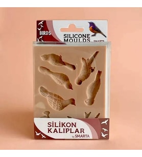 Smarta Silikon Kalıp Kuşlar - Birds SK1013014 