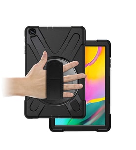 Apple iPad 6 Air 2 Defender Zırh Tablet Kılıfı Askılı Standlı