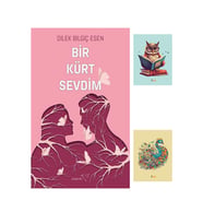 Bir Kürt Sevdim Romanı - Dilek Bilgiç Esen 9786257099301 - Not Defterli Seti (Renksiz)