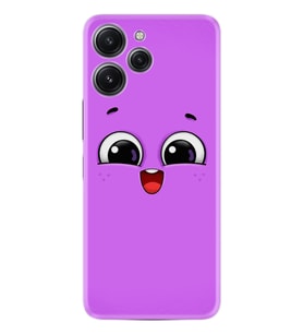 Xiaomi Redmi 12 128 GB 4 GB Ram Kılıf Silikon Desen Özel Seri Purple Sweety 1717