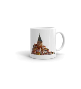 Galata Kulesi Baskılı Kupa/bardak