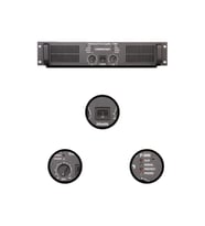 Startech Omcron P-1000 2x500W Çift Çıkışlı Stereo Power Anfi Güç Anfisi