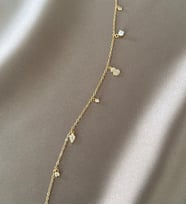 Charm Detaylı Sallantılı Xuping Bileklik (Altın)
