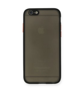 Apple İphone 6 Kılıf Montreal Silikon Kapak - Siyah