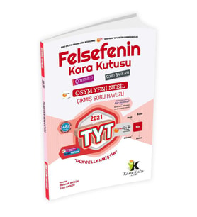 YKS-TYT Felsefenin Kara Kutusu Tamamı Çözümlü Soru Bankası