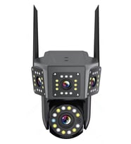 O-KAM 3016 Wifi 6Mp Ptz 3Mp+3Mp 3lü Siyah Kasa