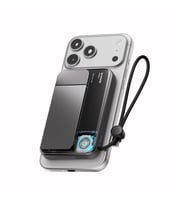 Sharge Icemag 3 Soğutucu Fanlı Standlı 10000 mAh Qi2 25W MagSafe Uyumlu Şeffaf Powerbank, Dahili Kablolu Hızlı Şarj Cihazı