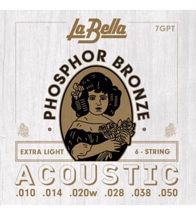 LA BELLA AKUSTİK TEL SET 7GBT
