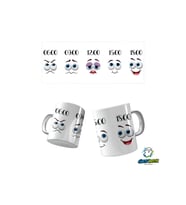 GHOSTBASTIR DESIGN Ruh Hali Saatleri Kupa Bardak Tek Adet K0494