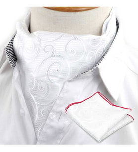Aziz Kalem Ascot Kravat Fular No25