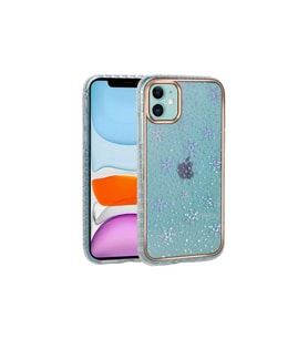 Apple iPhone 11 Uyumlu Kılıf Desenli Parlayan Transparan Zore Avva Kapak (Model 13)