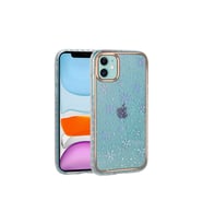 Apple iPhone 11 Uyumlu Kılıf Desenli Parlayan Transparan Zore Avva Kapak (Model 13)