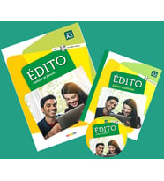 Edito A2 Niveau Méthode de français Livre + Cahier d'exercices + DVD (2016-2020)