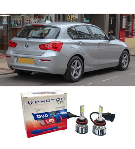 Bmw F20 Led Xenon Uzun Far Ampulü H7 Duo Yeni Seri Beyaz