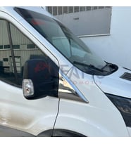Ford Transit Krom Kelebek Cam Nikelajı 2 Parça 2013> Paslanmaz Çelik