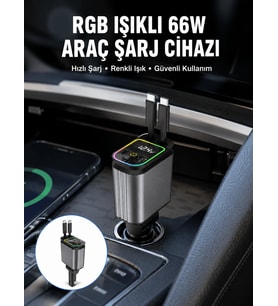 Toyota, Honda, Nissan, Hyundai Araçlar için Çoklu Port Araç Şarj Cihazı Yeni Nesil