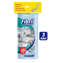 Çok Amaçlı Pratik Rulo Bez 30 Yaprak X 3 Adet