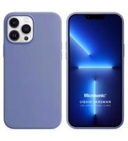Microsonic Apple iPhone 13 Pro Kılıf Liquid Lansman Silikon Lavanta Grisi