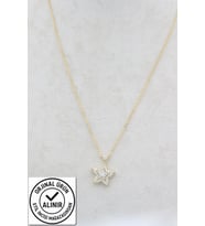 STİL İNCİSİ/XUPING JEWELRY YILDIZ ZİRKON TAŞLI KOLYE (Altın Rengi)