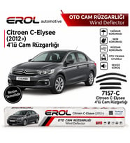 CİTROEN C-ELYSSE (2012>) 4'LÜ MUGEN CAM RÜZGARLIĞI