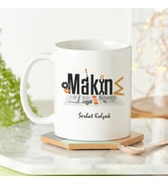 Kişiye Özel Makine Mühendisine Özel Kupa Bardak