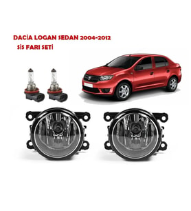 Dacia Logan Sedan 2004-2012 Sis Farı Seti 8200074008