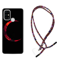Casper E30 F20 X20 Kılıf Boyun Asklı Rasta Silikon Red Moons 1747
