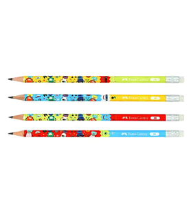 Faber Castell Robot Kurşun Kalem - 6 adet