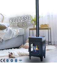 OZYSTOVE KUZİNESİZ PELET SOBASI