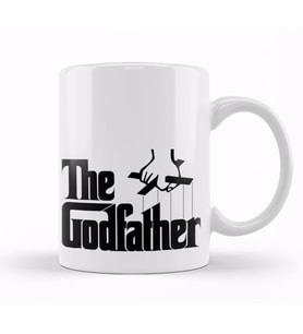 The Godfather Logo Kupa Bardak Porselen