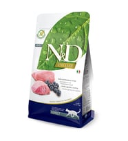 N&D Tahılsız Kuzulu Yabanmersinli Yetişkin Kedi Maması 5 KG