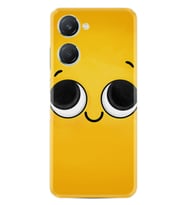 Vivo Y18 Kılıf Desenli Silikon Platinium Series Yellow 1831