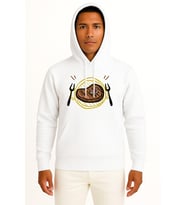 Kapüşonlu Barbecue Grill Picnic Food Lunch Göğüs Tasarımlı Unisex Sweatshirt