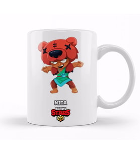 Brawl Stars Nita Kupa Bardak Porselen