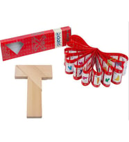 HIQU Vision 2020 T Puzzle Tangram Ahşap Tahta 4 Parça