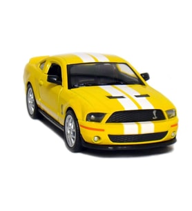 Kinsmart 2007 Ford Shelby GT500 Sarı 1/38 Model Araba