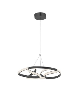 Eray Aydınlatma 920-40 Led Siyah Avize