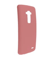 G Flex D958 ile Uyumlu Sert Kauçuk Kılıf Açık Pembe