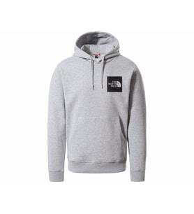 The North Face M Fine Hoodie Erkek Outdoor Sweatshirts NF0A5ICXDYX1 Gri