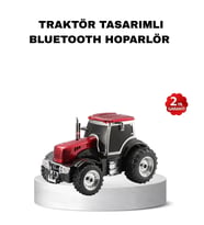 Traktör Tasarımlı Bluetooth Hoparlör 12W Tws Destekli Nostaljik Model
