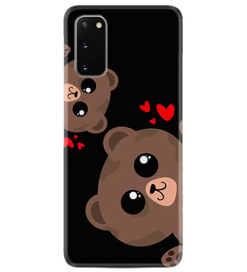 Samsung A02S A03S A10 A12 A13 A21S A22 Kılıf Desenli Silikon Love Animals 1780