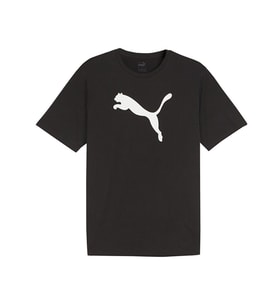 Puma Teamrise Logo Jersey Cotton Erkek Günlük Tişört 65870503 Siyah