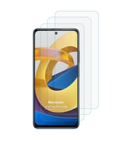Microsonic Xiaomi Poco M4 Pro Screen Protector Nano Glass Cam Ekran Koruyucu (3`lü Paket) (Renksiz)