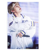 Bts Taehyung V Tablo Ahşap Poster Dekoratif Kod3808